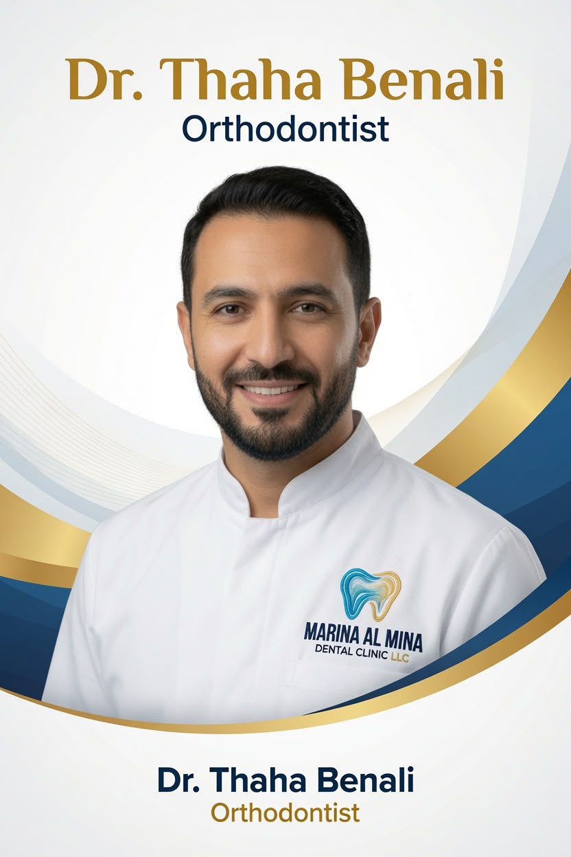 Dr. Thaha Benali, Orthodontist at Marina Al Mina Dental Clinic